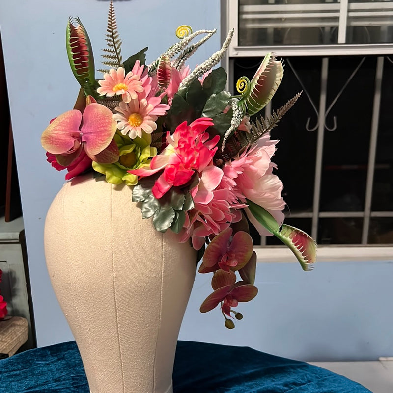 Pink Tropical flower crown