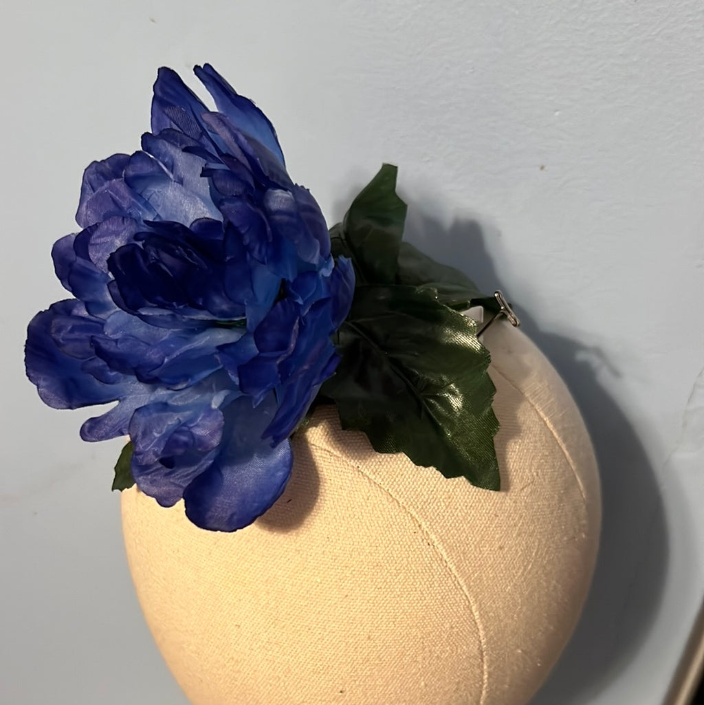Blue Hair Flower