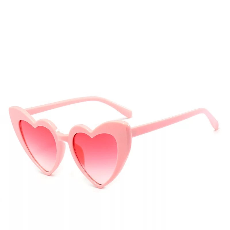 “Love Struck” Pink Heart Eyewear