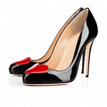 “Loved By You” Patent Heart Heel