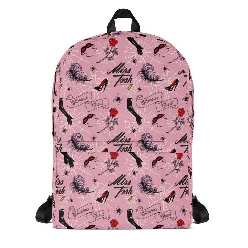 Glamour Ghoul Print Backpack